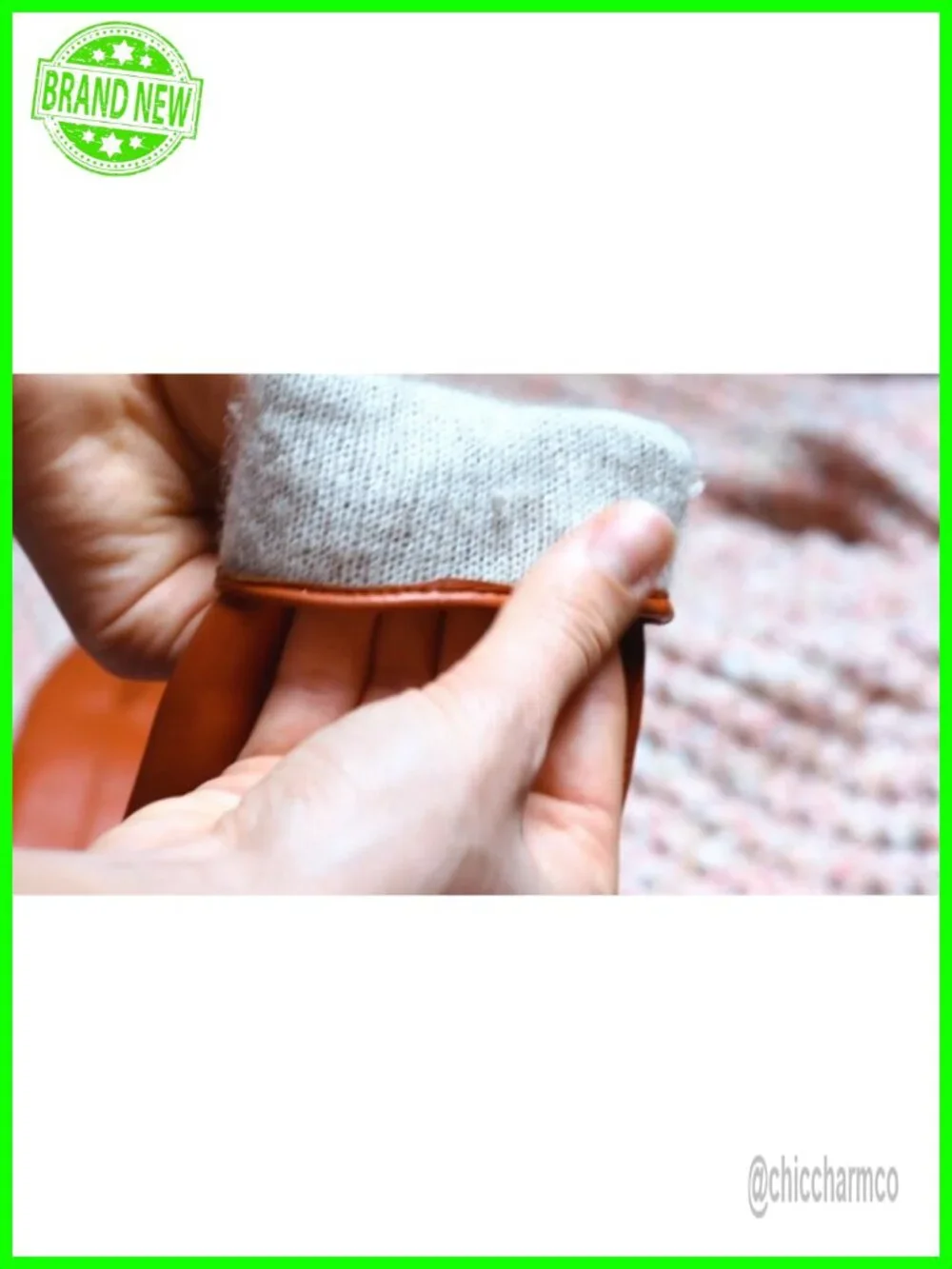 Women's Genuine Sheepskin Leather Touchscreen Winter Gloves